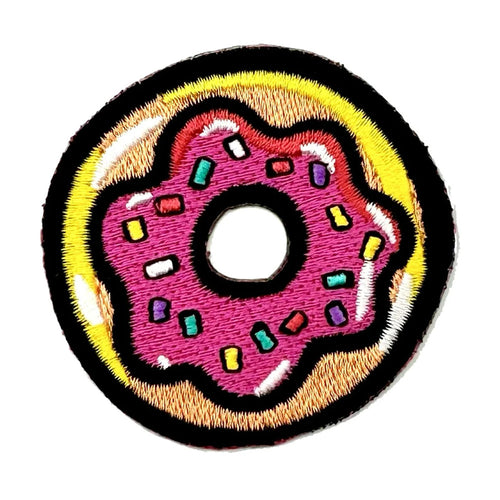 KAGS KG1257 Personalise Me Donut 5cm Embroidered Hybrid Patch
