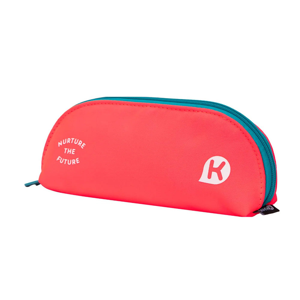 KAGS KG1691-CR IZZY Series Pouch Type Pencil Case (Coral)