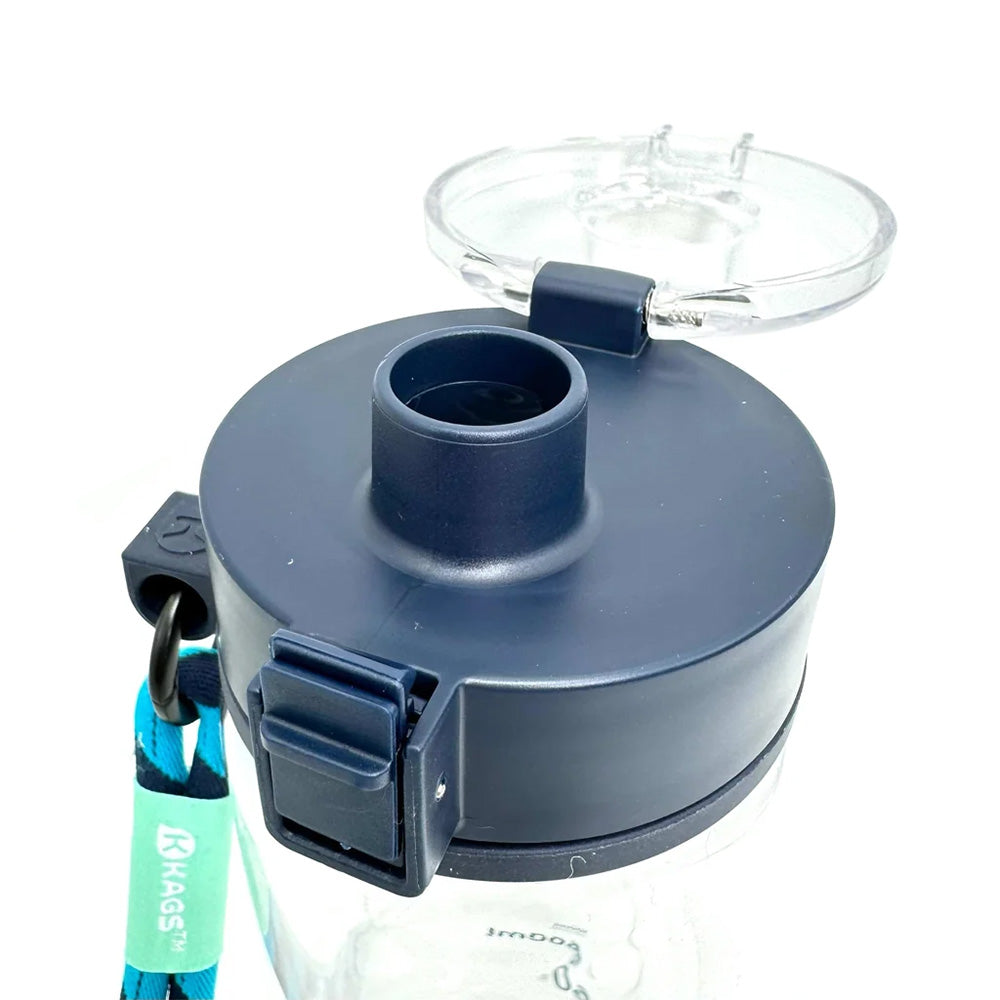 KAGS KG9520-SPACE Aquarecharge Series Tritan 600ml Water Bottle