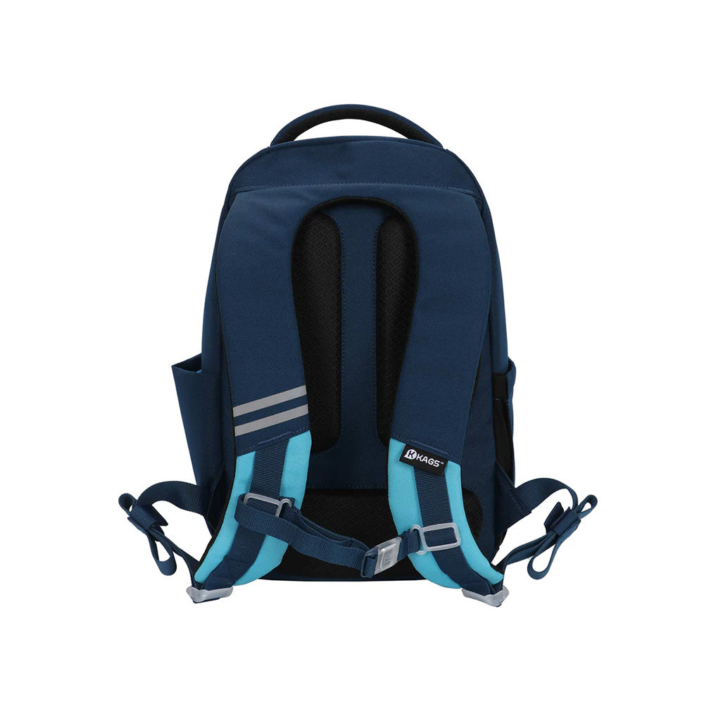KAGS KG9889-MBL Ashton Series 5 Ergonomic School Backpack (Midnight Blue)