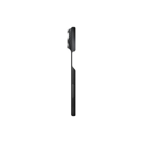 PITAKA PT-KI1801FS Edge Case (Back Cover with Axis + Front Cover) for iPhone Duo - Black/Grey