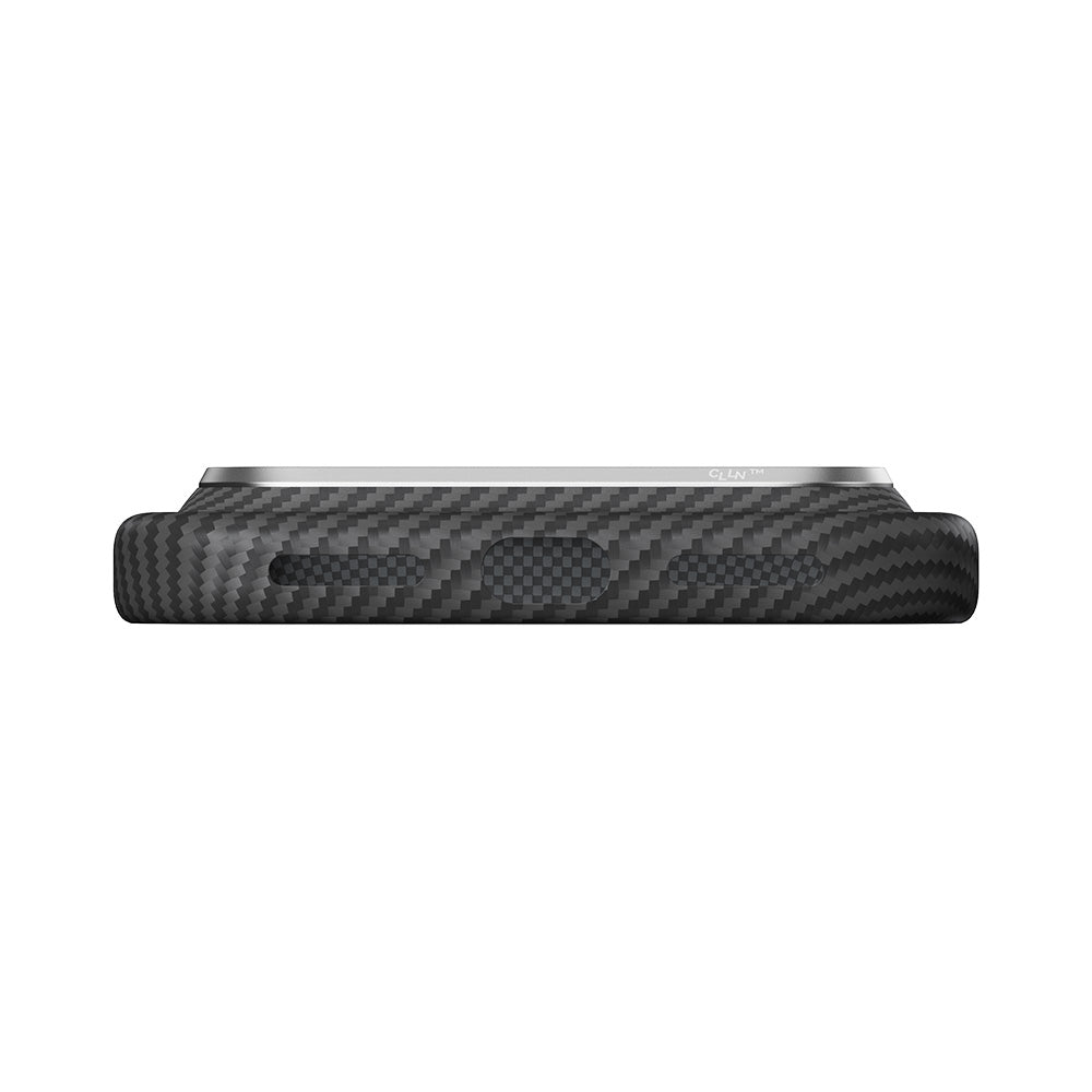 PITAKA PT-KI1801PM Edge Case for iPhone 18 Pro Max - Black/Grey (Twill)