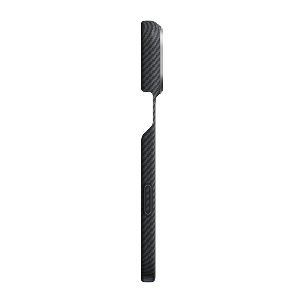 PITAKA PT-KI1801PM Edge Case for iPhone 18 Pro Max - Black/Grey (Twill)