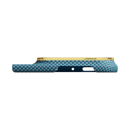 PITAKA PT-KI1802FS Edge Case (Back Cover with Axis + Front Cover) for iPhone Duo - California Dream