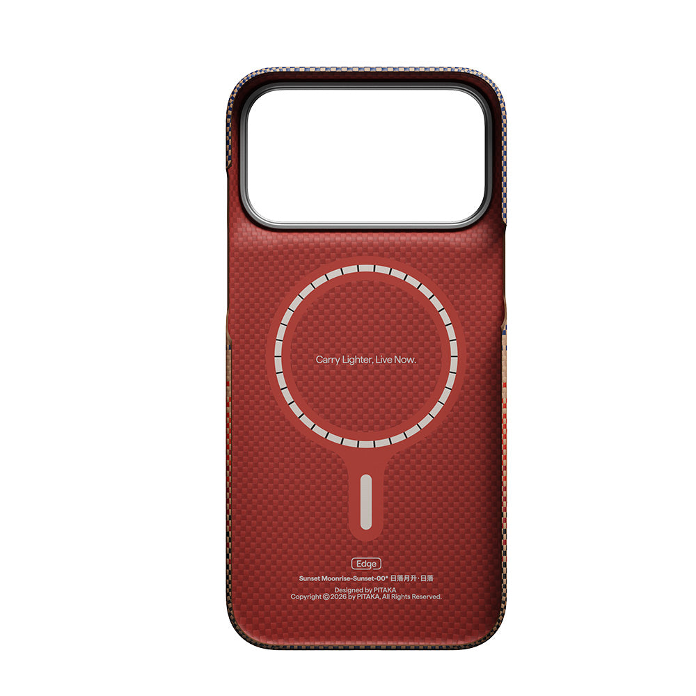 PITAKA PT-KI1802PM Edge Case for iPhone 18 Pro Max - Sunset