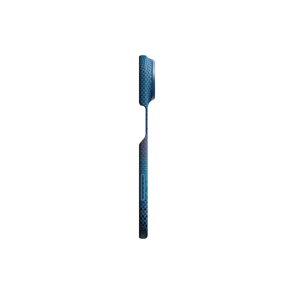 PITAKA PT-KI1803FS Edge Case (Back Cover with Axis + Front Cover) for iPhone Duo - Night Midnight