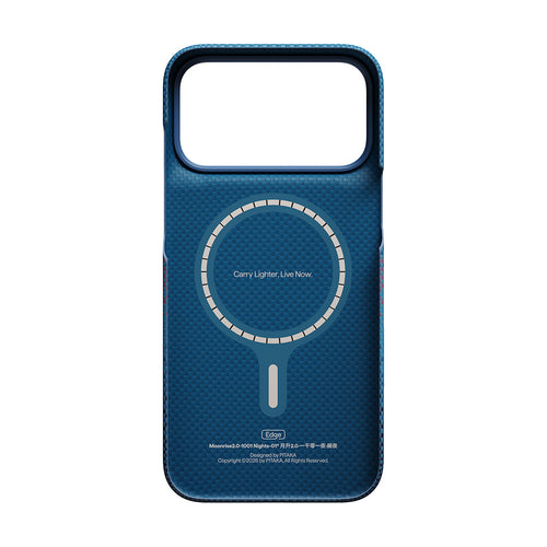 PITAKA PT-KI1803PM Edge Case for iPhone 18 Pro Max - Night Midnight