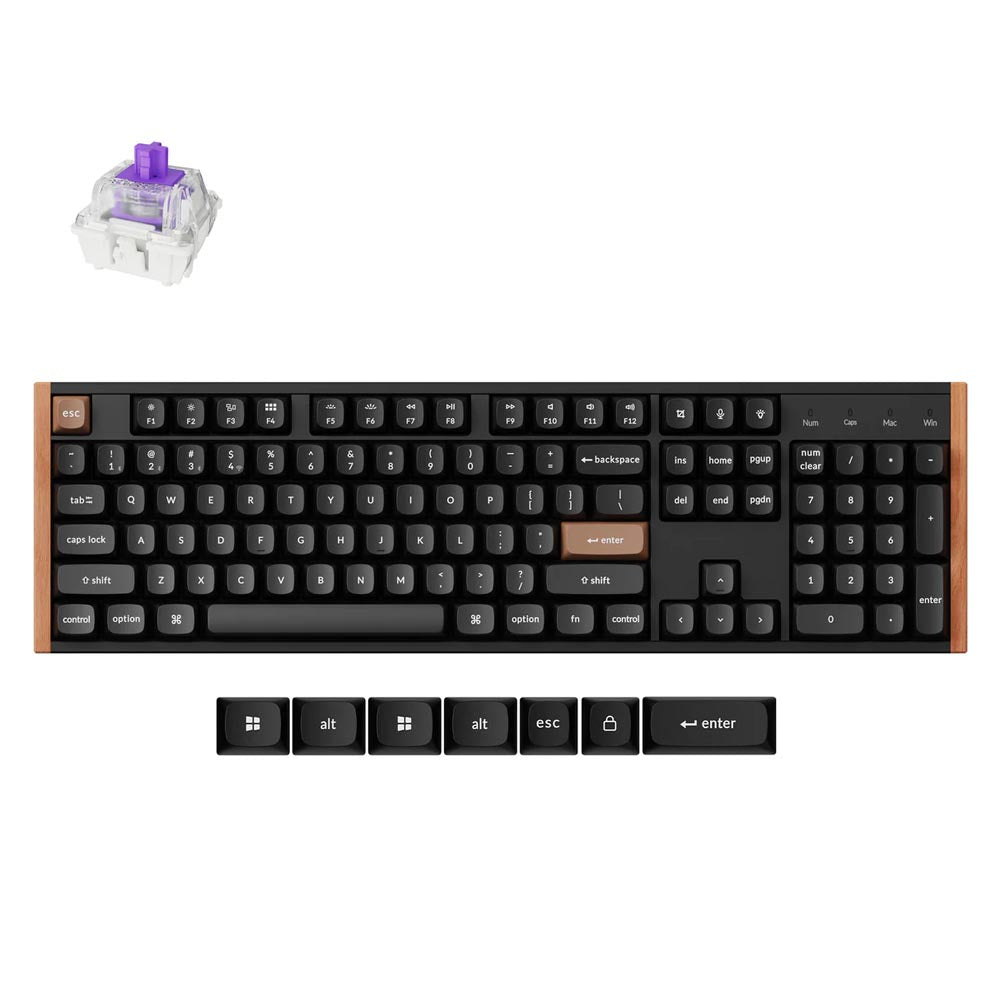 Keychron K10 HE Wireless Magnetic Switch Custom Keyboard (K10H-F1