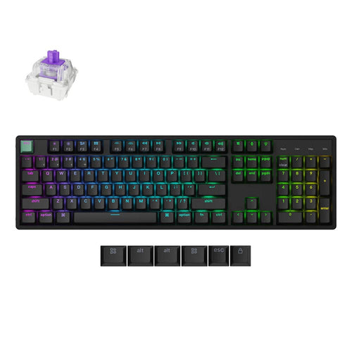 Keychron K10 HE Wireless Magnetic Switch Custom Keyboard (K10H-J1 Black)