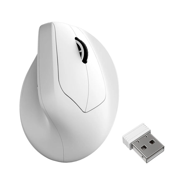Keychron M5 8K (M5-A24) Ergonomic Wireless Mouse (White