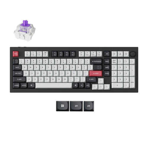 Keychron Q5 HE (Q5H-M1) Wireless Magnetic Switch Custom Keyboard (Black)