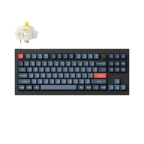 Keychron V3 Max (V3M-D4) Wireless Custom Mechanical Keyboard (Banana Switch)