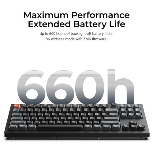 Keychron V3 Ultra 8K (V3U-D4) Wireless Custom Mechanical Keyboard (Banana Switch)