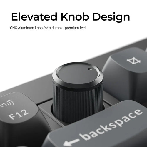 Keychron V6 Ultra 8K (V6U-D4) Wireless Custom Mechanical Keyboard (Banana Switch)