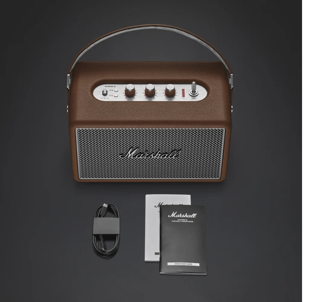 Marshall Kilburn III Bluetooth Speaker - Brown
