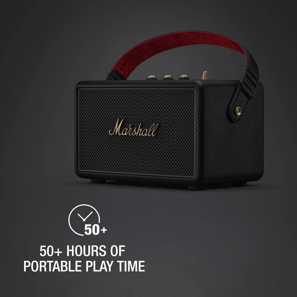 Marshall Kilburn III Bluetooth Speaker - Black & Brass