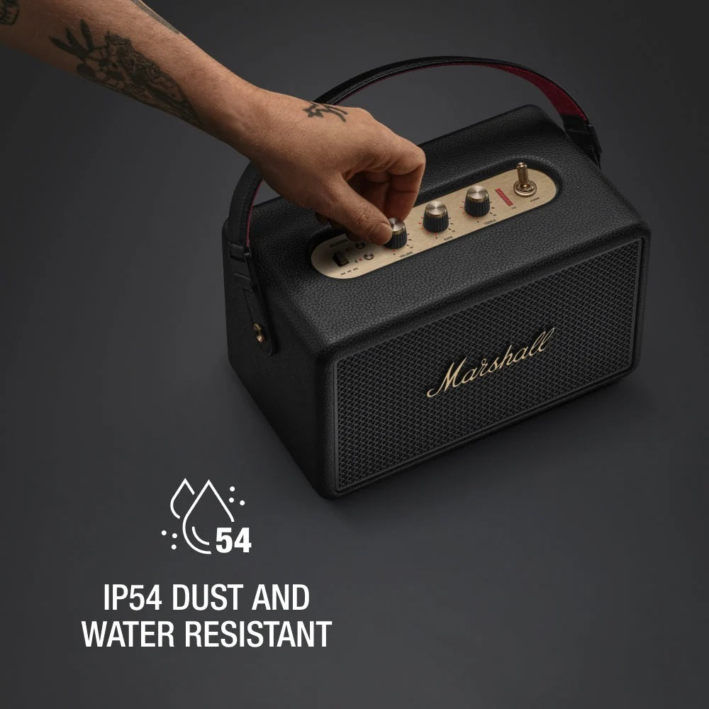 Marshall Kilburn III Bluetooth Speaker - Black & Brass