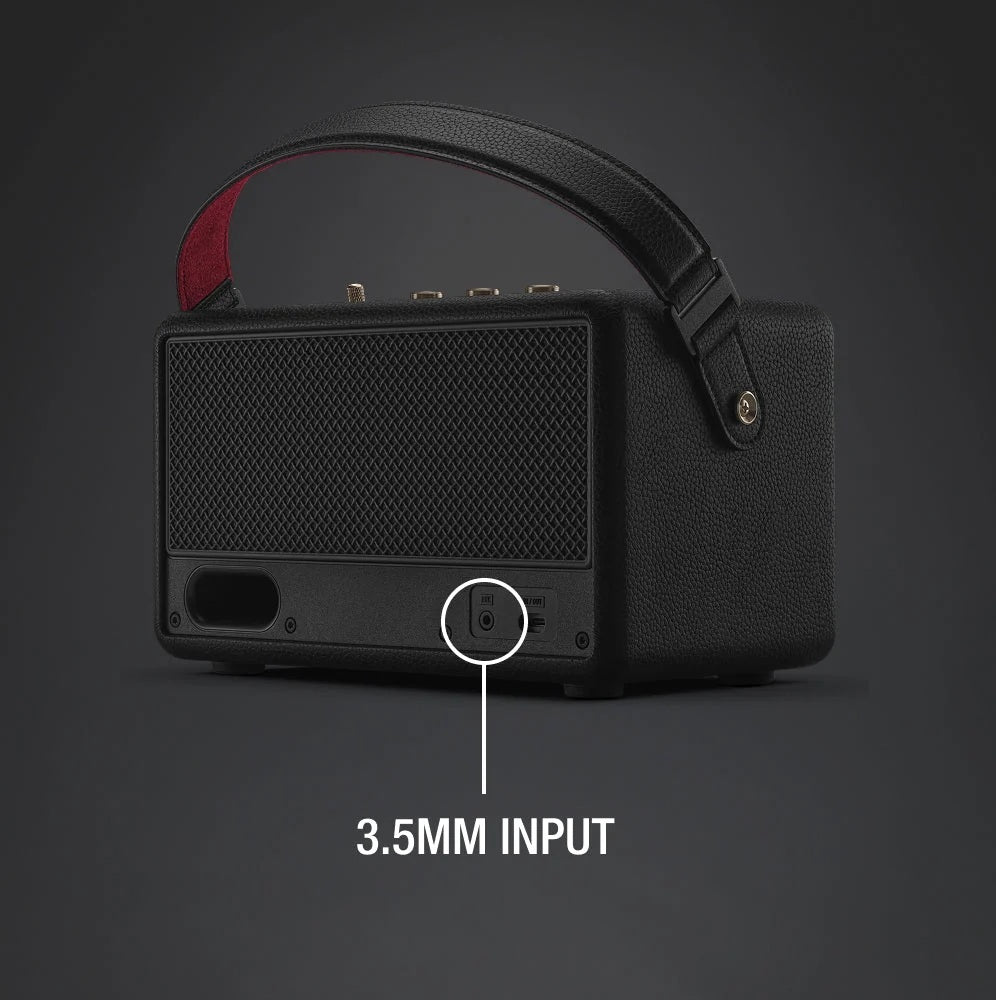 Marshall Kilburn III Bluetooth Speaker - Black & Brass