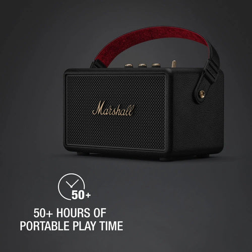 Marshall Kilburn III Bluetooth Speaker - Black & Brass