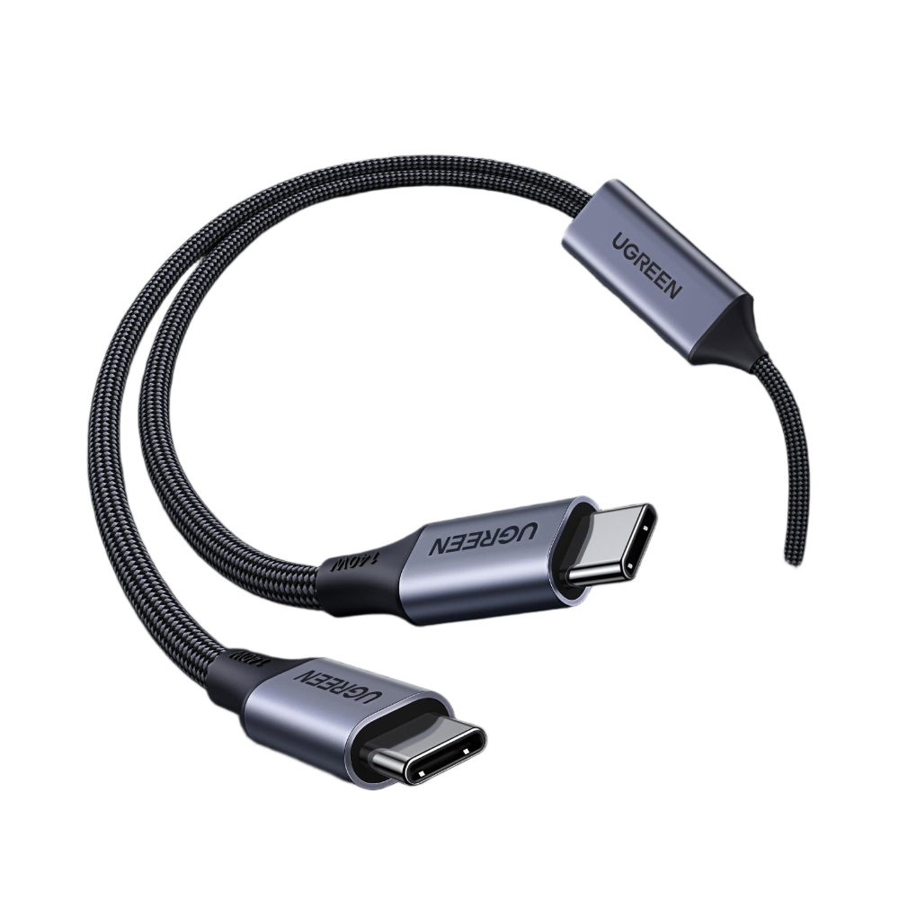 Ugreen L533 75733 USB-C to USB-C 140W Cable 1-to-2 Cable (2M)