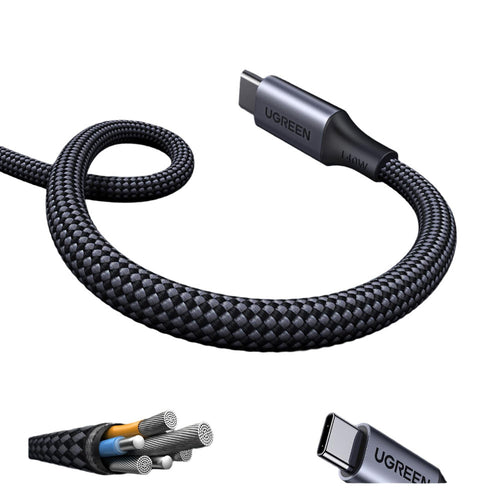 Ugreen L533 75733 USB-C to USB-C 140W Cable 1-to-2 Cable (2M)