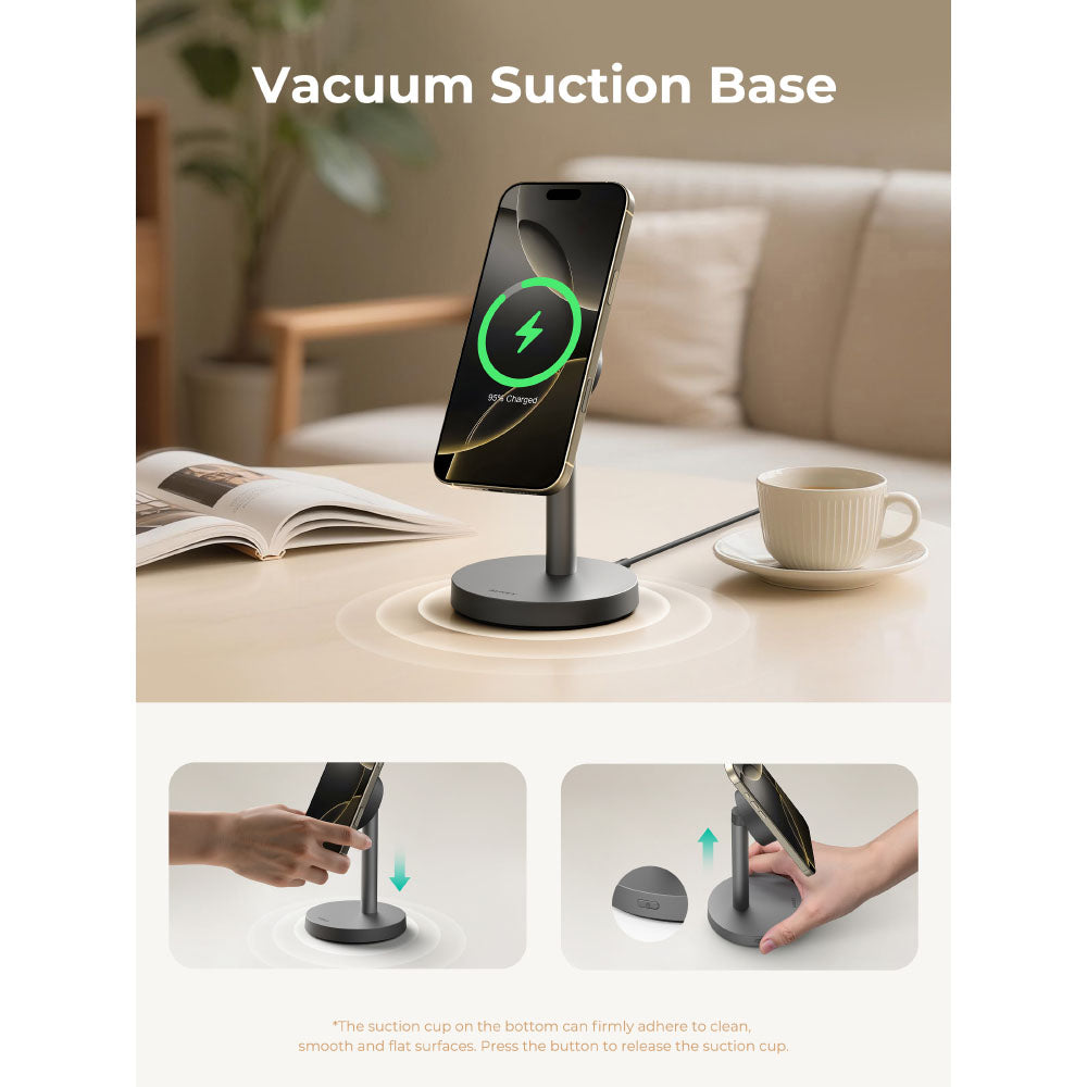 Aukey MagFusion LC-MC111 1X Qi2.2 Fast Wireless Charger