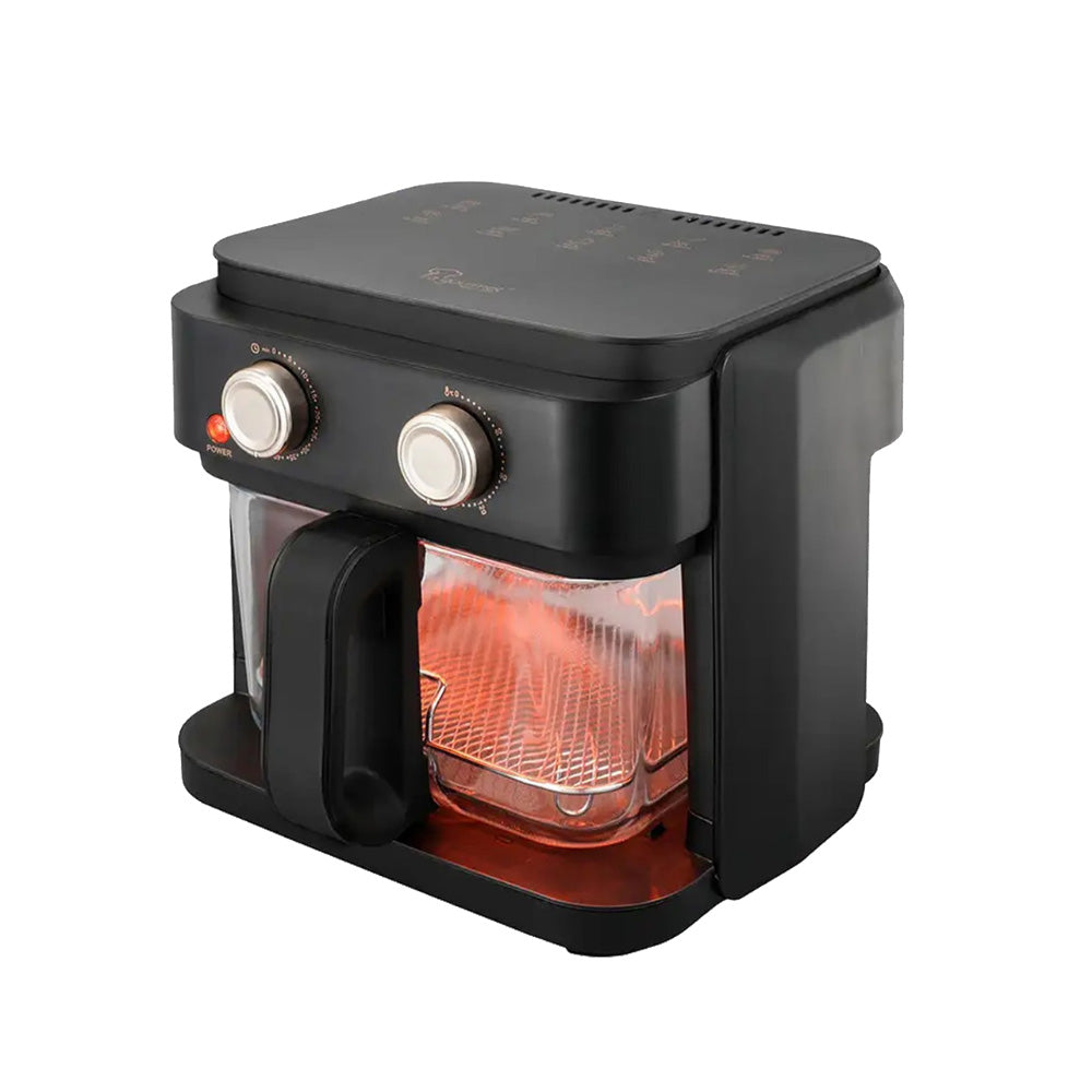 La Gourmet LGELAF428950 5.5L Glass Air Fryer - Matte Black