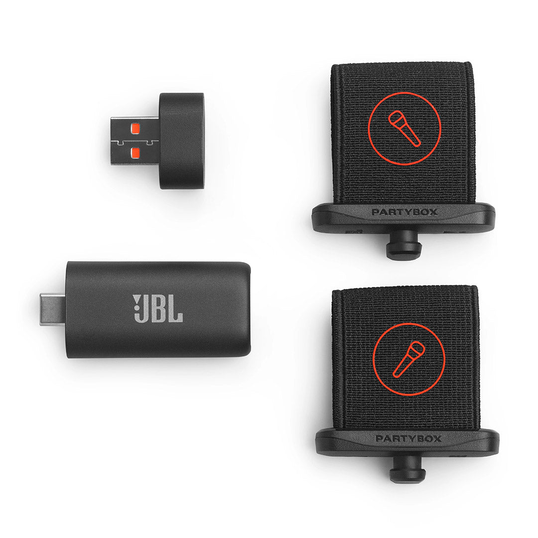 JBL Easysing Wireless Microphone Black (1 Pair)