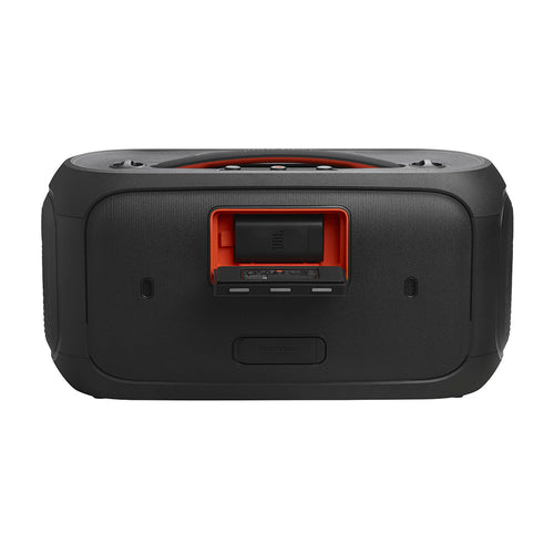 JBL Partybox On-The-Go 2 Plus Party Speaker with Microphones (Black)