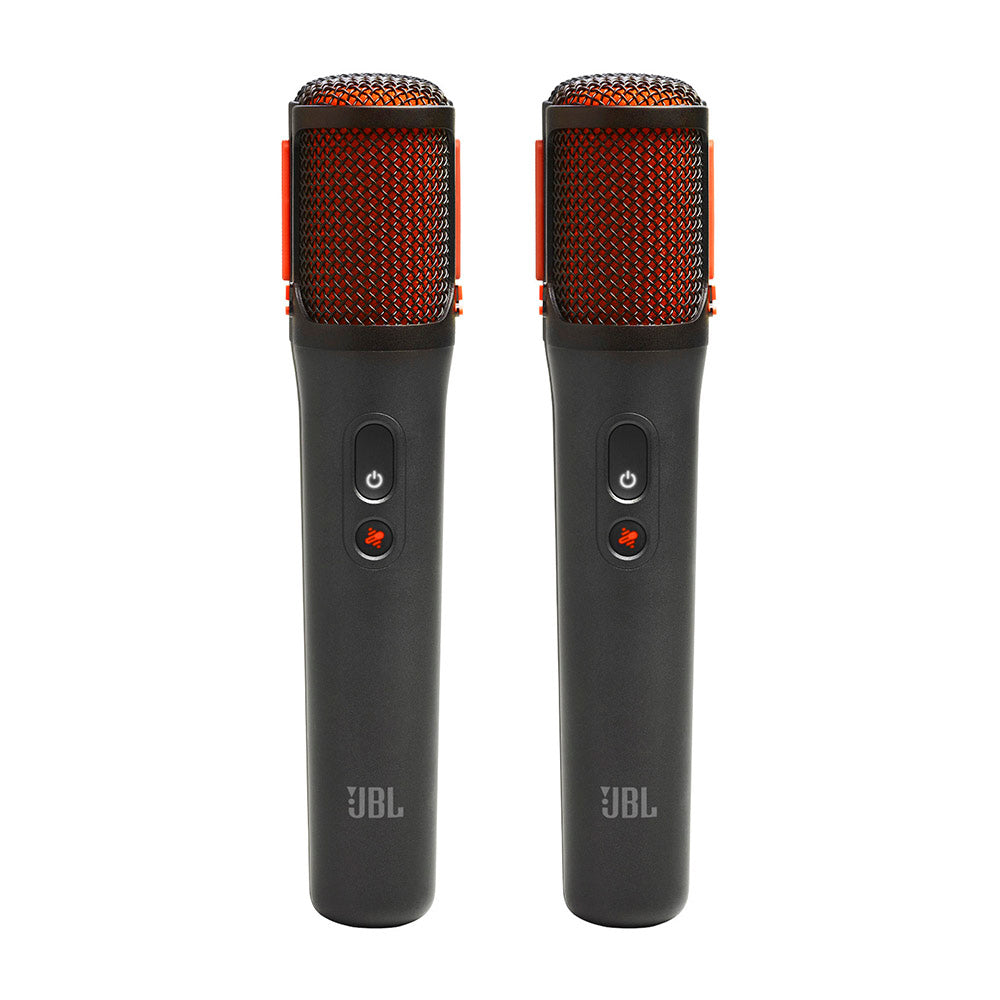 JBL Partybox On-The-Go 2 Plus Party Speaker with Microphones (Black)