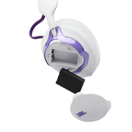 JBL Quantum 650 Wireless Gaming Headset (White)
