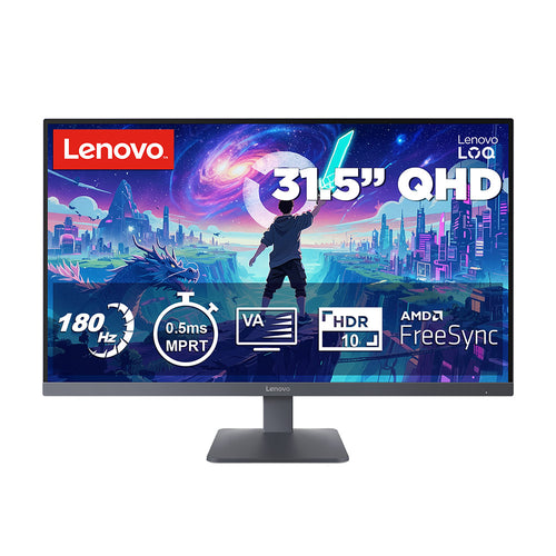 Lenovo LOQ 32Q-10 68F7GAC1MY - 31.5 VA QHD IPS 180Hz Gaming Monitor