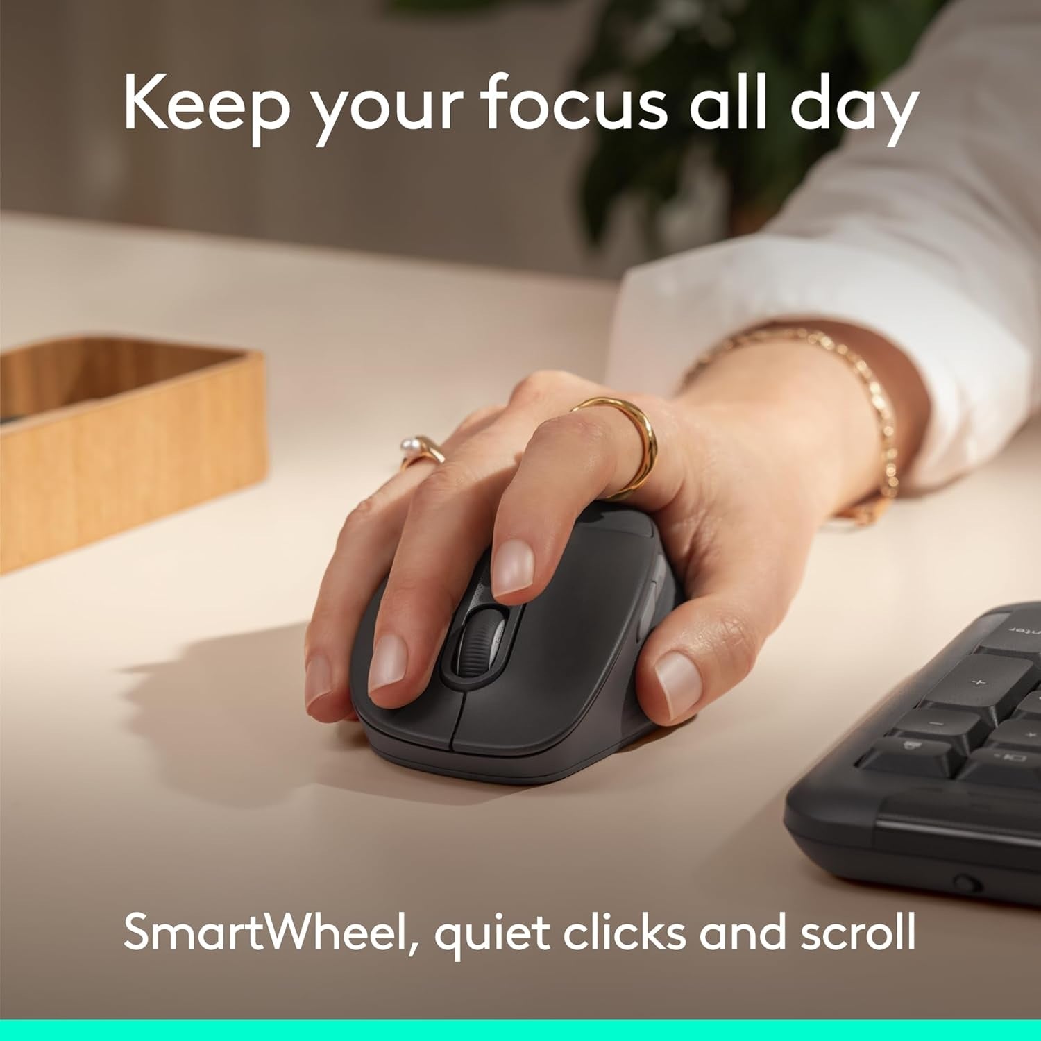 Logitech MK880 Signature CP Wireless Combo Graphite/4