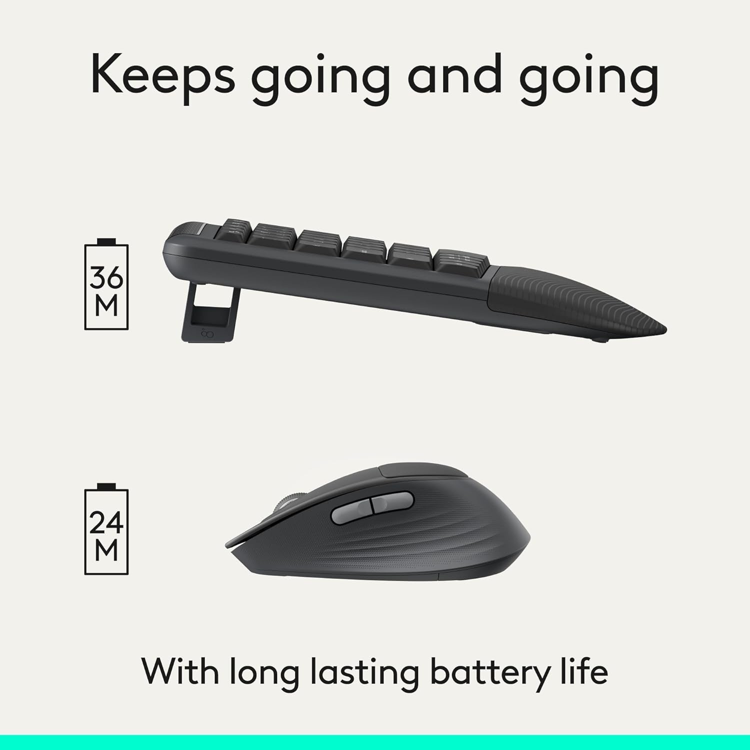Logitech MK880 Signature CP Wireless Combo Graphite/4