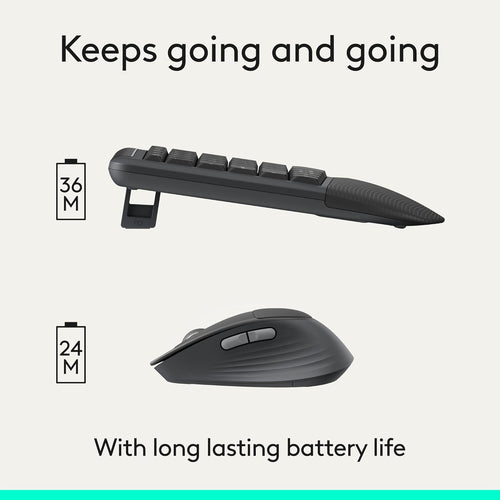 Logitech MK880 Signature CP Wireless Combo Graphite/4