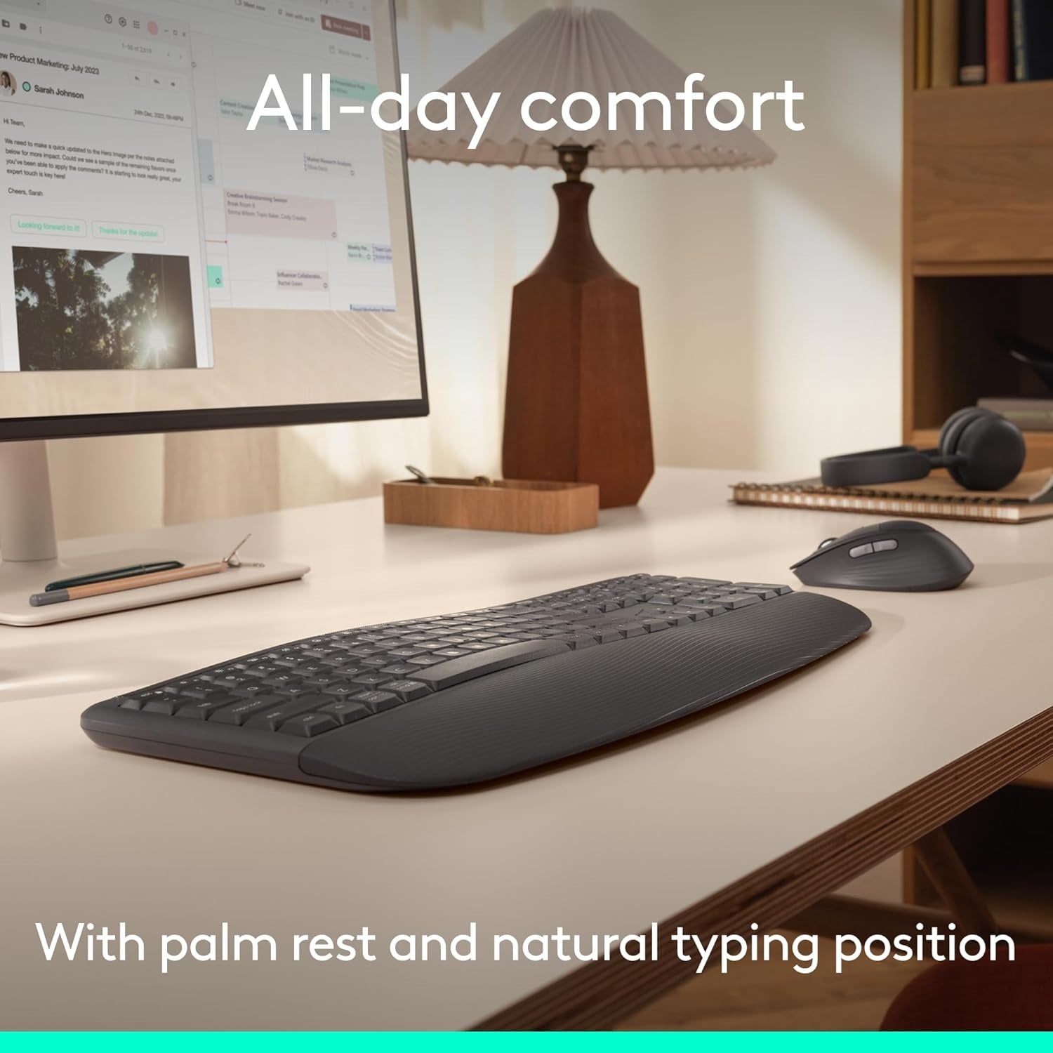 Logitech MK880 Signature CP Wireless Combo Graphite/4
