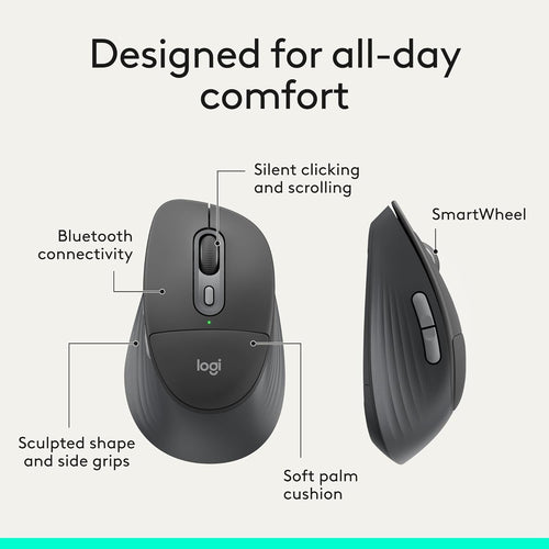 Logitech MK880 Signature CP Wireless Combo Graphite/4