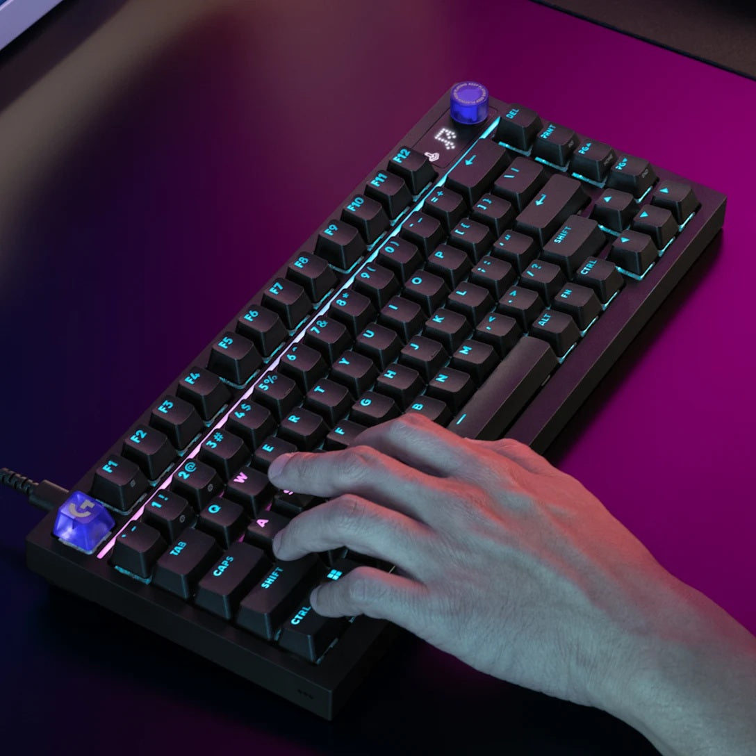 Logitech G316 X 75 8K Tactile Switch Wired Keyboard Black