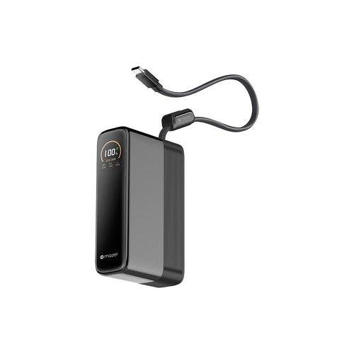 Mazer M-Ai-PC130L20-V7 PowerCharge PD 130W 20,000mAh with Built-in C Cable - Black