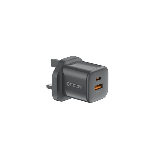 Mazer M-G35W-V6UK PrestigeGaN Multi Device Fast Charging 35W 1C1A - Grey