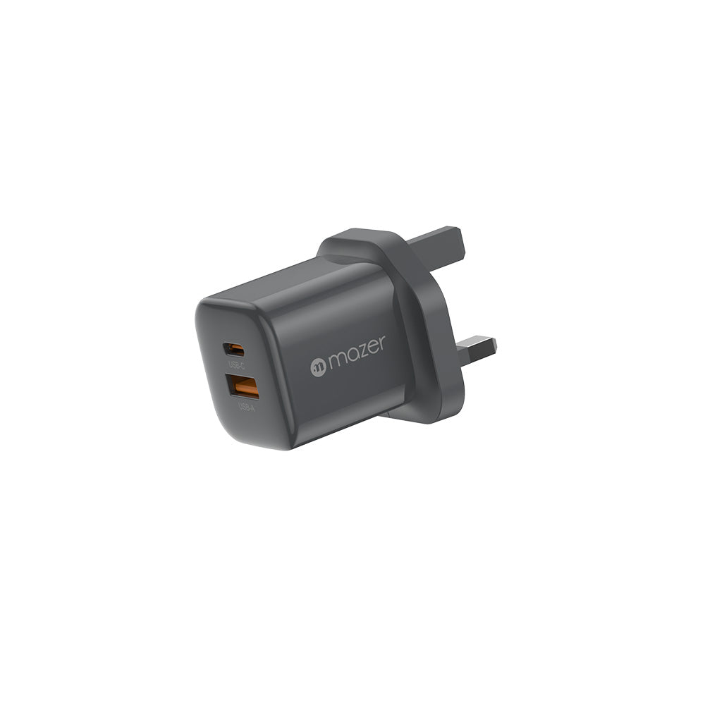 Mazer M-G35W-V6UK PrestigeGaN Multi Device Fast Charging 35W 1C1A - Grey