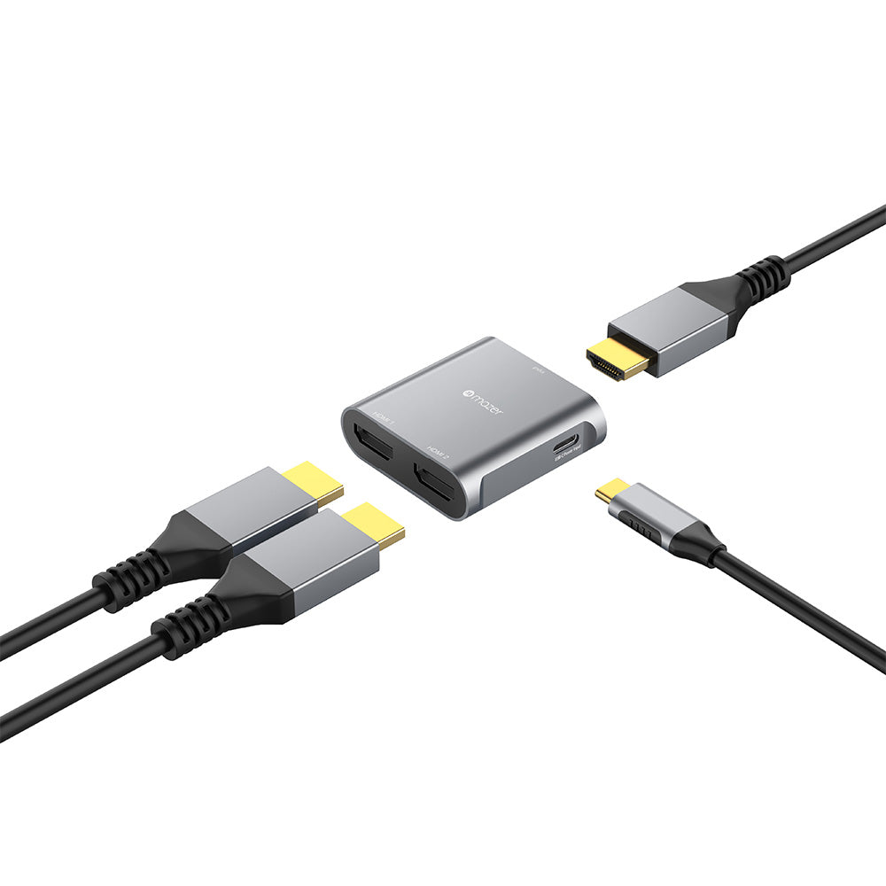 Mazer M-HD31 HDMI Splitter 4K/60Hz 2.1 1-Input & 2-output Adapter