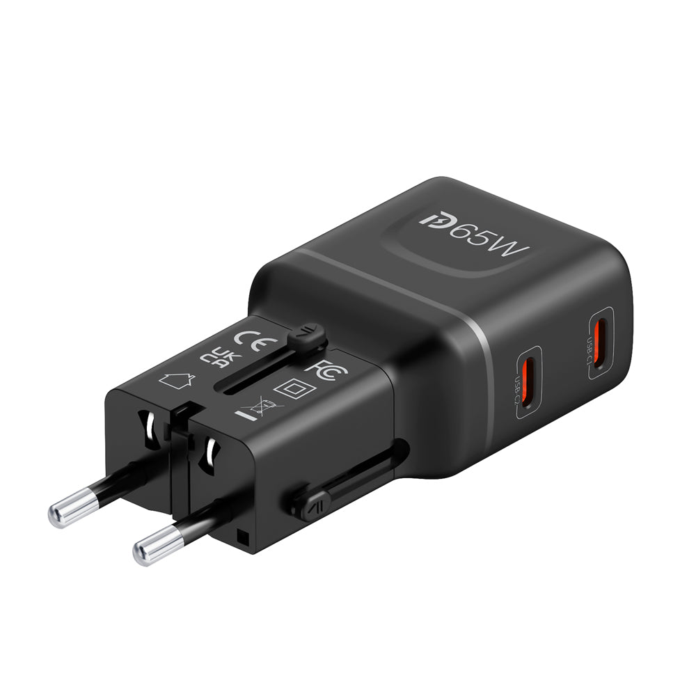 Mazer M-IFTravel565-BK InfiniteTravel Pocket GaN PD65W 2C (Black)