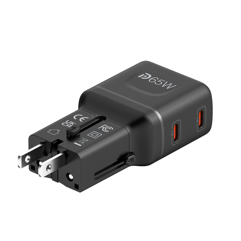 Mazer M-IFTravel565-BK InfiniteTravel Pocket GaN PD65W 2C (Black)