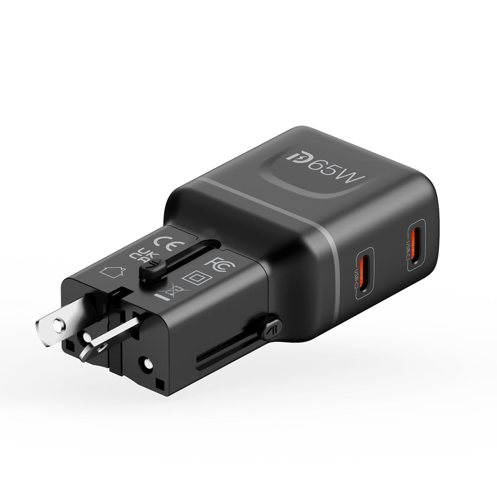 Mazer M-IFTravel565-BK InfiniteTravel Pocket GaN PD65W 2C (Black)
