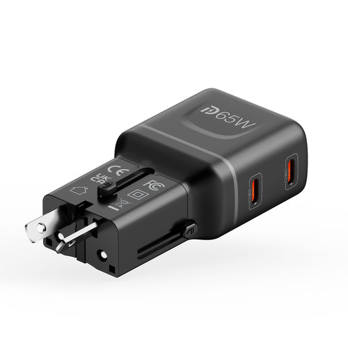 Mazer M-IFTravel565-BK InfiniteTravel Pocket GaN PD65W 2C (Black)