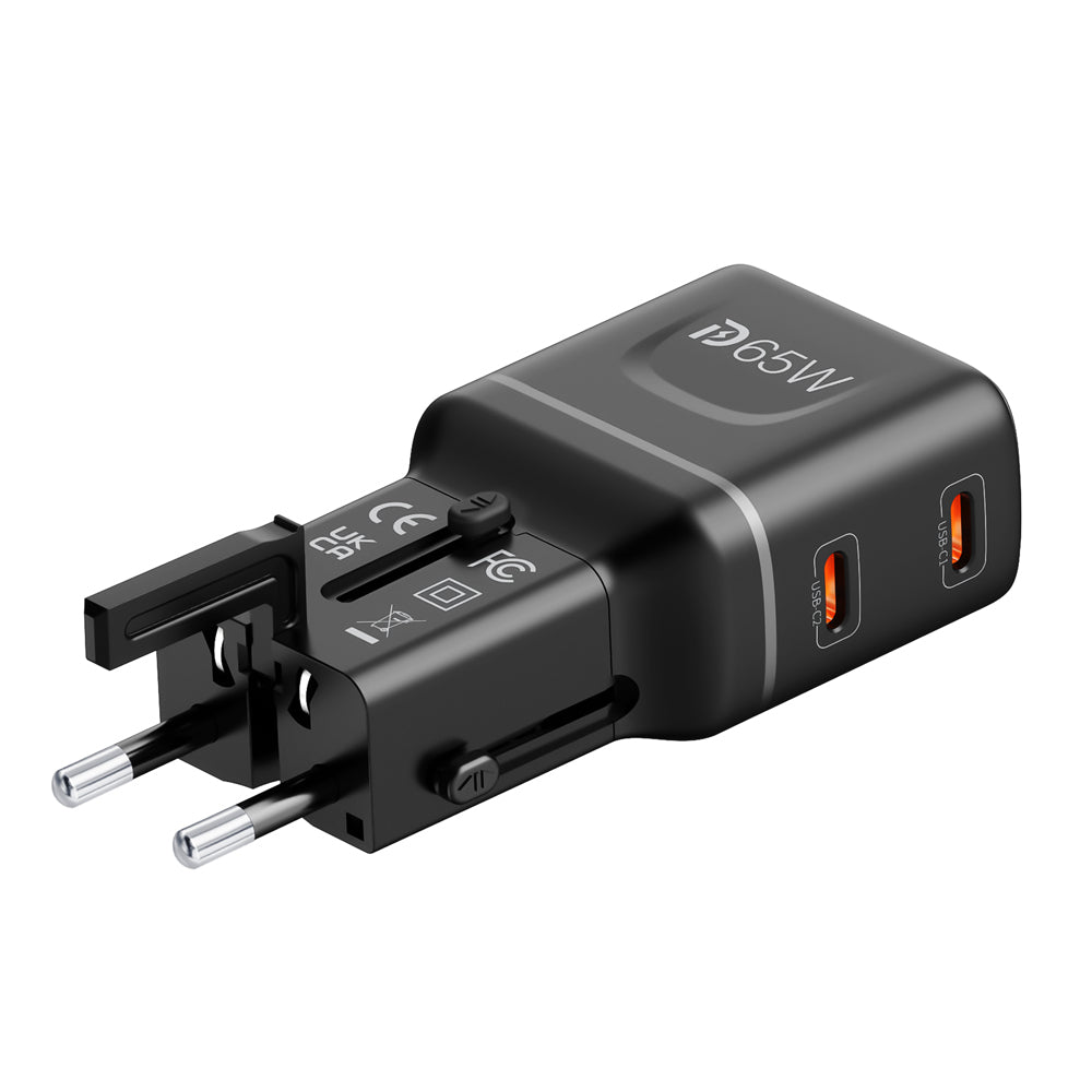 Mazer M-IFTravel565-BK InfiniteTravel Pocket GaN PD65W 2C (Black)