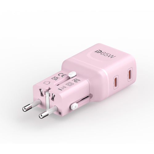 Mazer M-IFTravel565-PK InfiniteTravel Pocket GaN PD65W 2C (Pink)