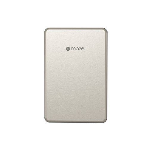 Mazer M-MagAir31 10,000mAh Qi2.2 Certified 25W Magnetic Wireless Power Bank (CCC Certified) (Natural Titanium)