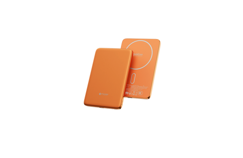 Mazer SolidCore Air 15W Ultra Slim 5000mAh SSB CCC+QR Powerbank Sunset Orange ( M-MagAir39-SO)